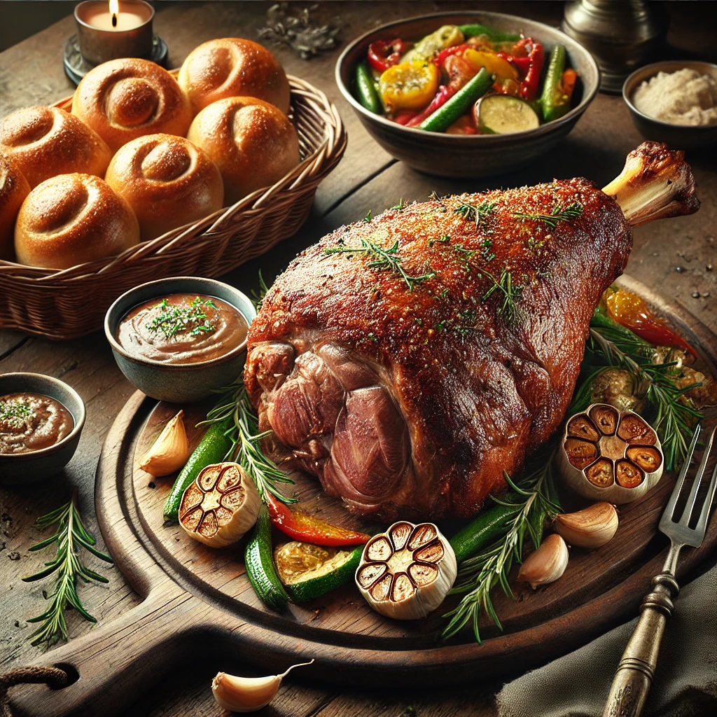 Mutton Leg Roast - Smokehouse by BraaiCraft, Manali